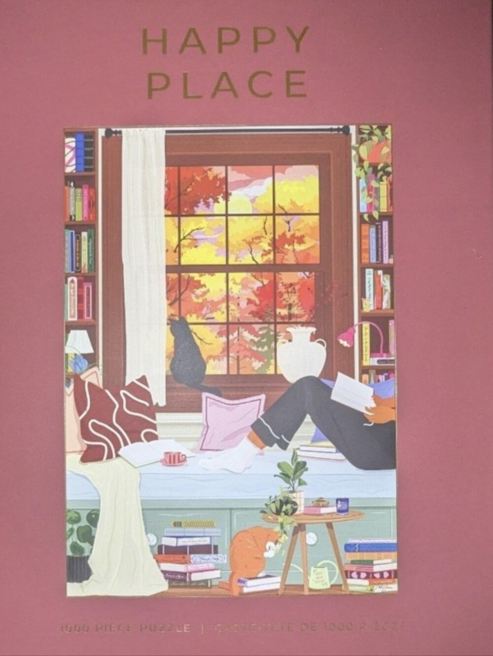 New- 1000 Piece Hobbry Puzzle -Happy Place